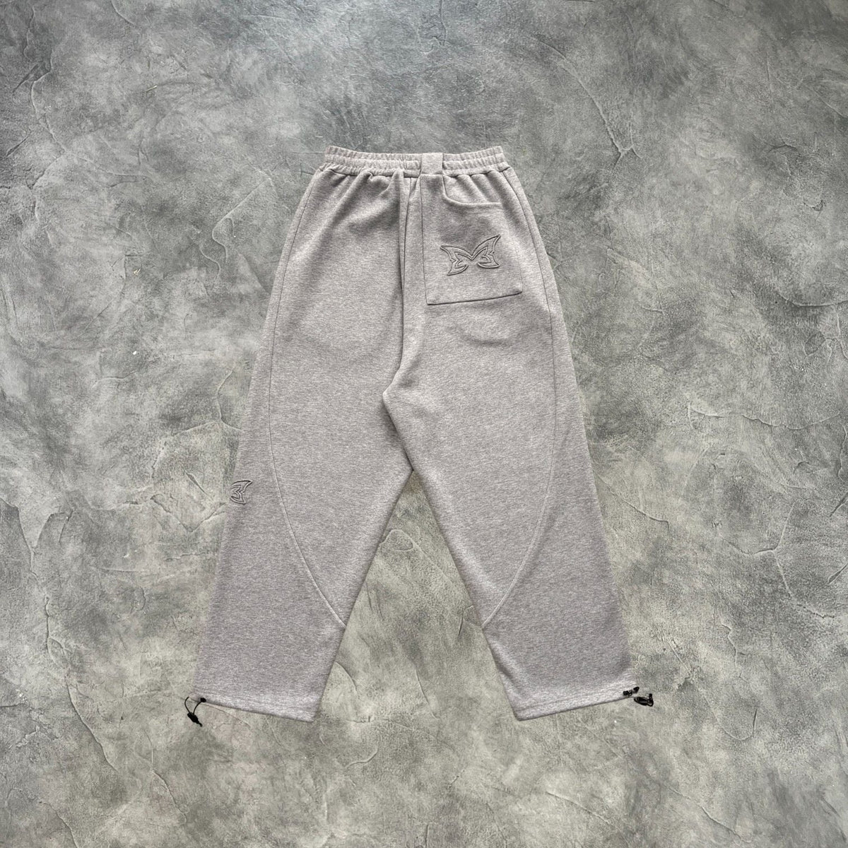 Mertra Dual Panel Sweatpants Grey