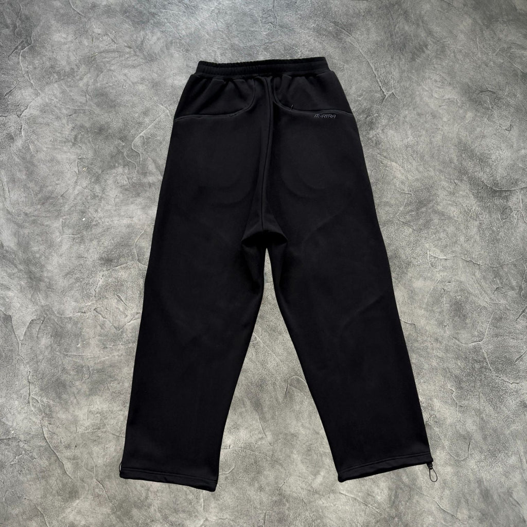 Mertra Glide Overlock Tracksuit Black