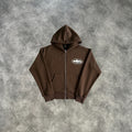 Corteiz Zip-Up Tracksuit Brown