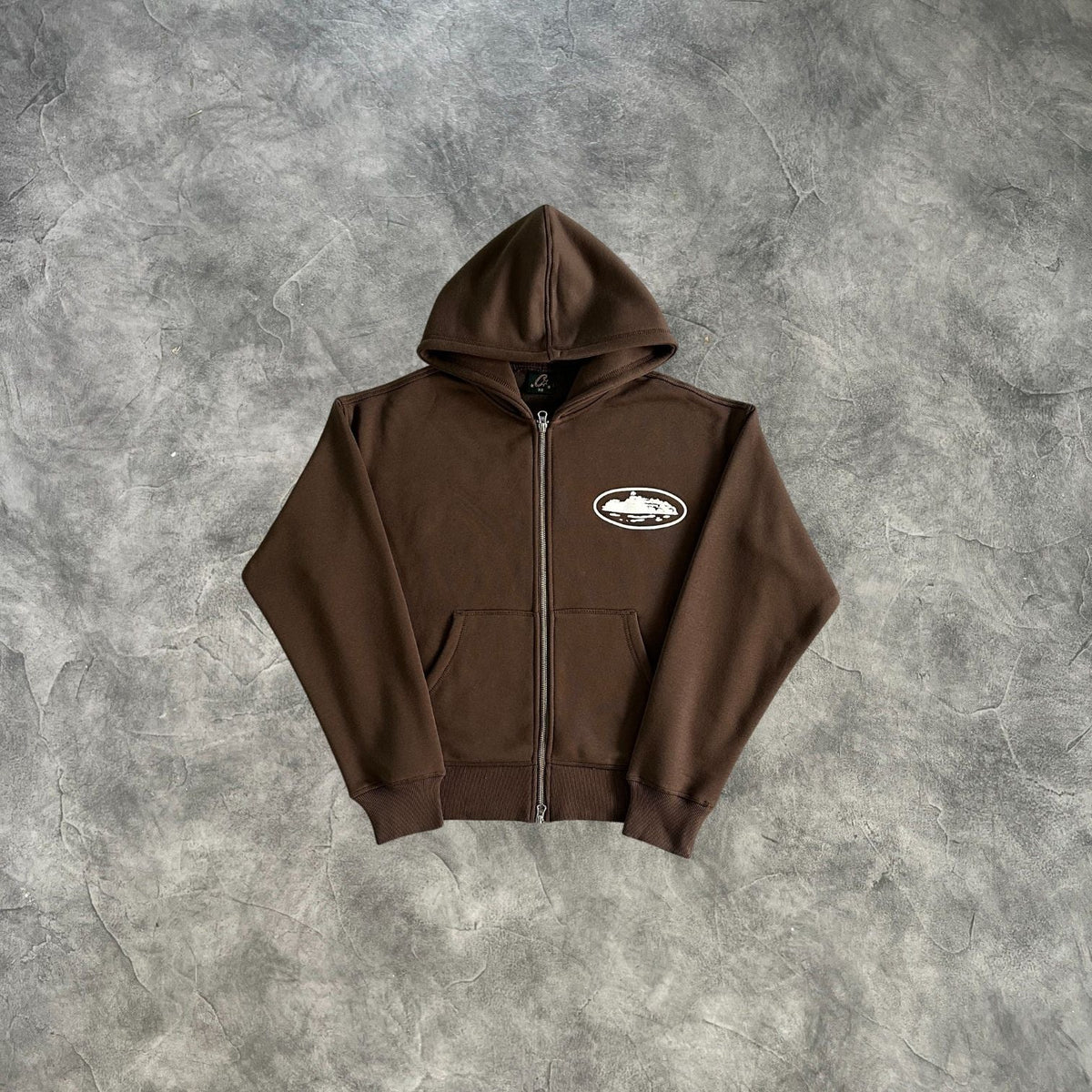 Corteiz Zip-Up Tracksuit Brown