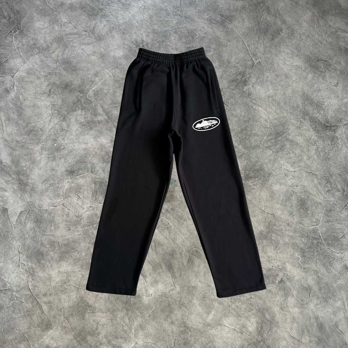 Corteiz Zip-Up Tracksuit Black