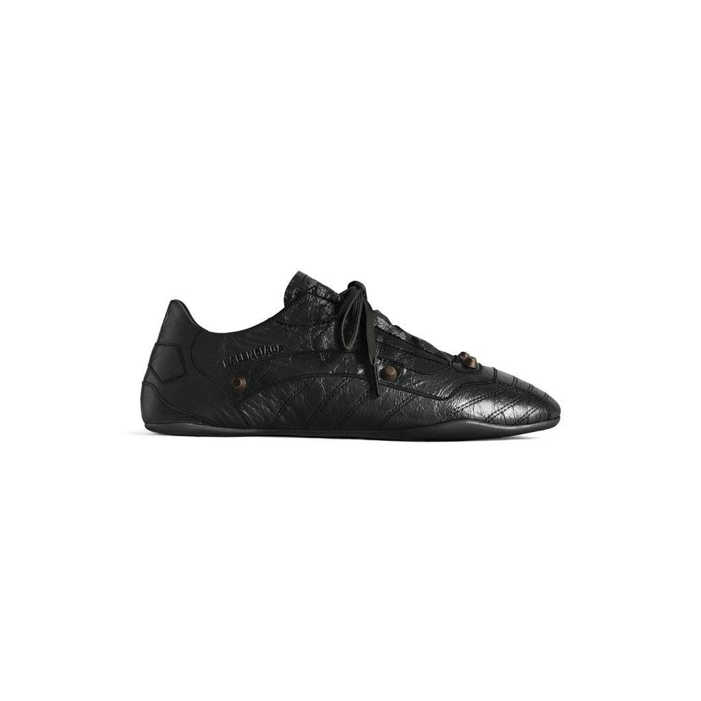 Balenciaga  Women's City Sneaker Sheep Leather Flat Lace-up Low-cut Lifestyle Shoes #333071