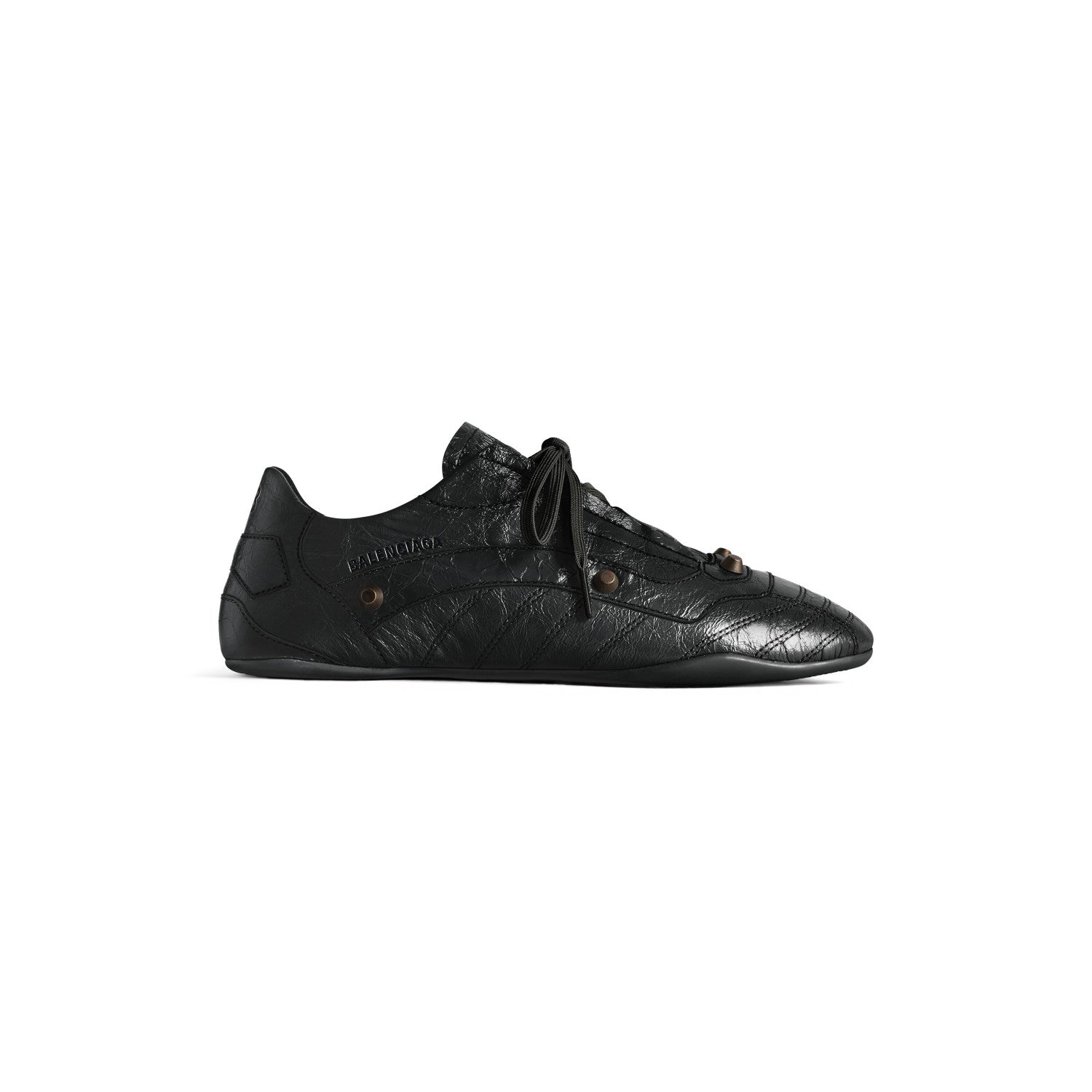 Balenciaga  Women's City Sneaker Sheep Leather Flat Lace-up Low-cut Lifestyle Shoes #333071