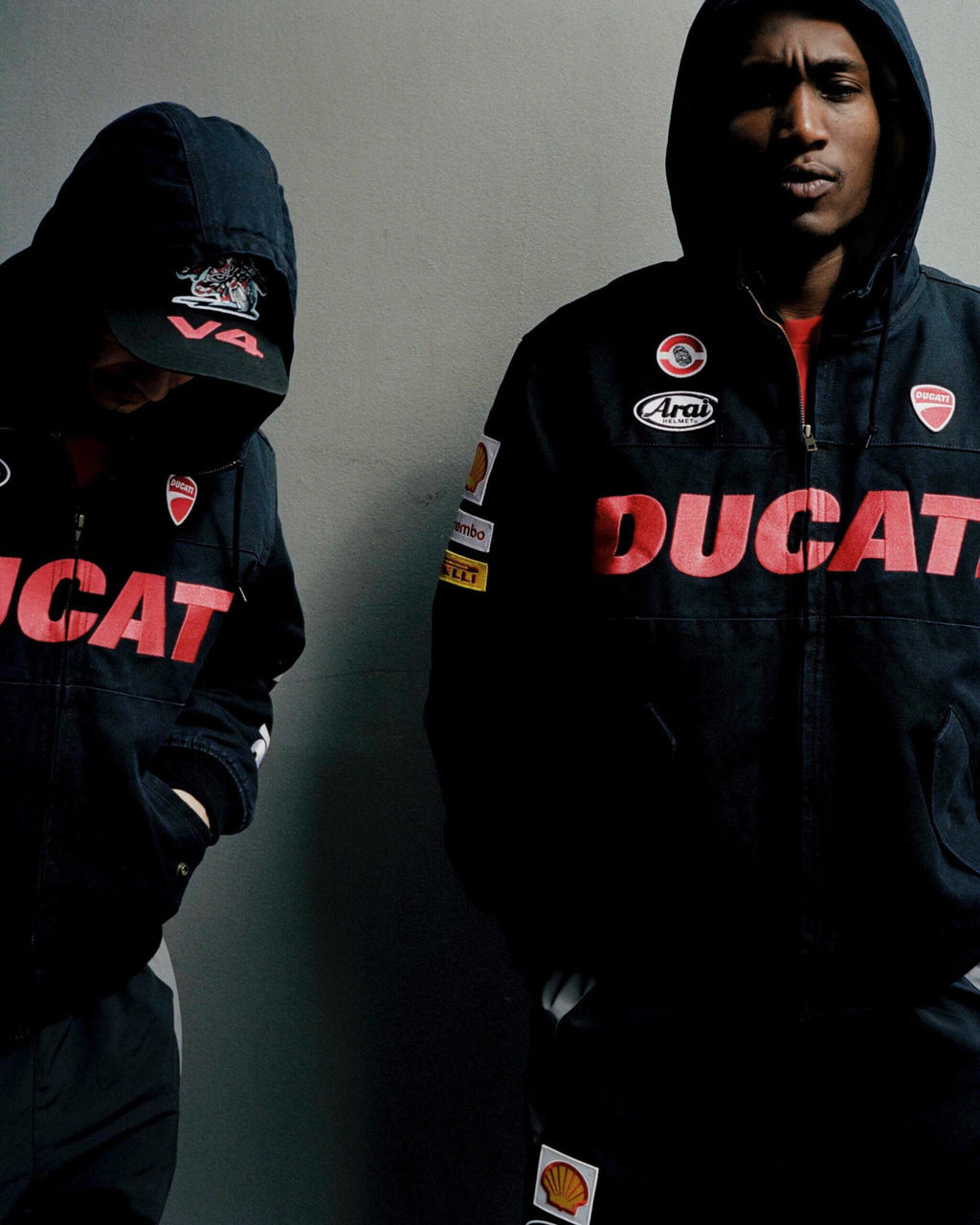 Supreme x DUCATI WEEK16 HOODIE RACING JACKET #334165
