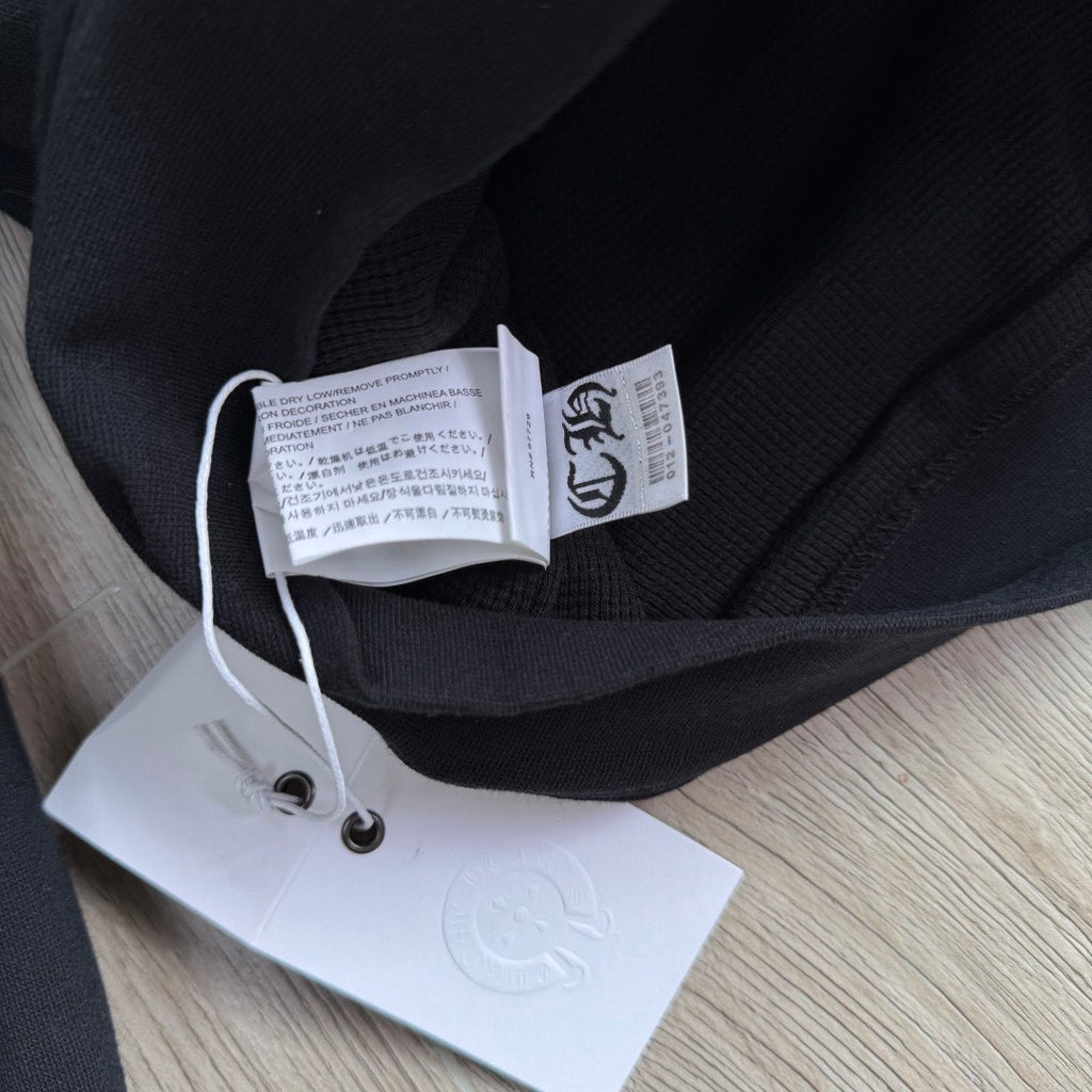 Chrome hearts Sanskrit Letter Logo Zipper Hooded Sweatshirt #333725