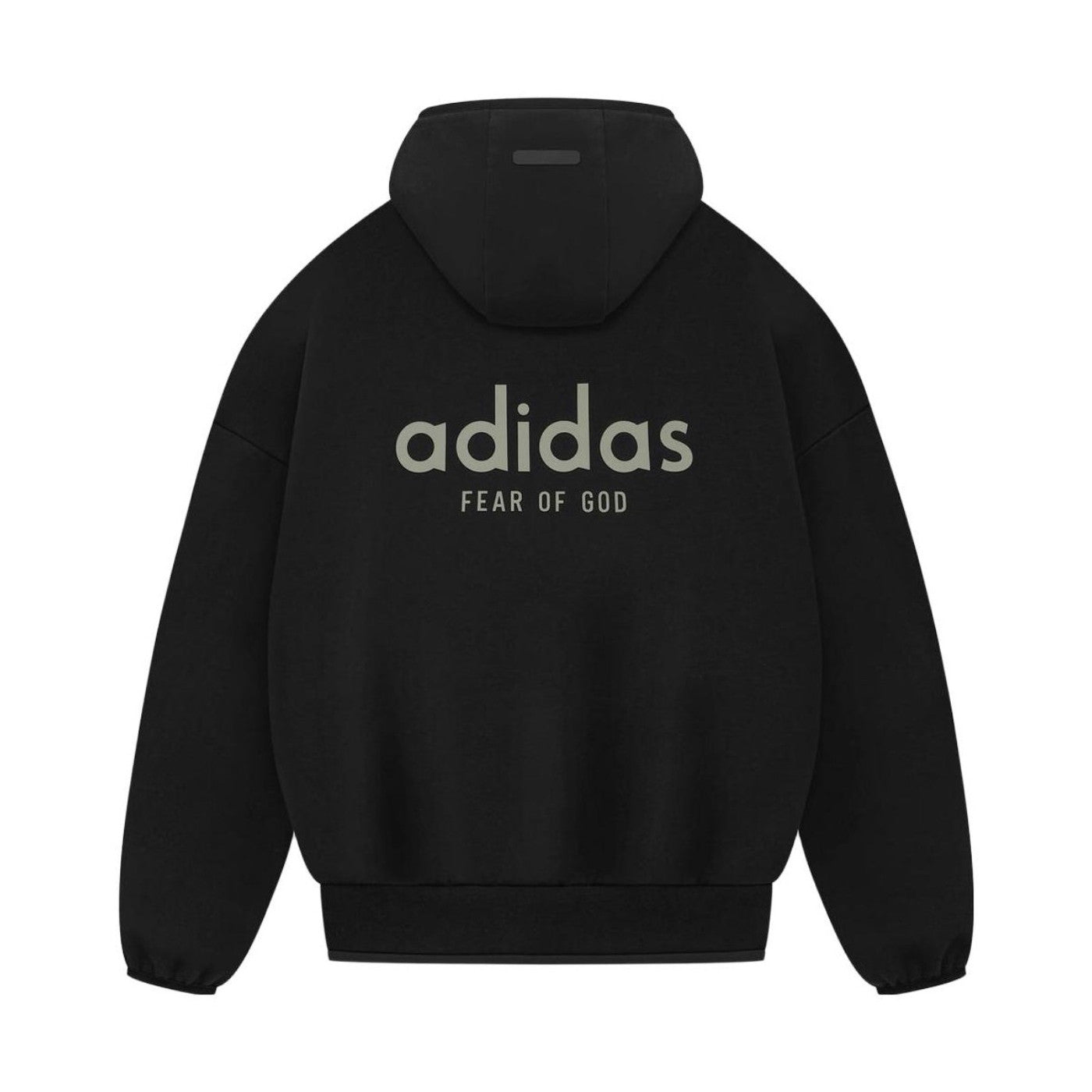 Fear of God x Adidas Men's and Women's Spring and Autumn Black Casual Sports Hooded Sweatshirt Pullover Pants Suit Set #97924