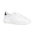 Louis Vuitton Time Out Women's Solid Color Letter Print Leather Low-Top Lace-Up Casual Shoes #77748