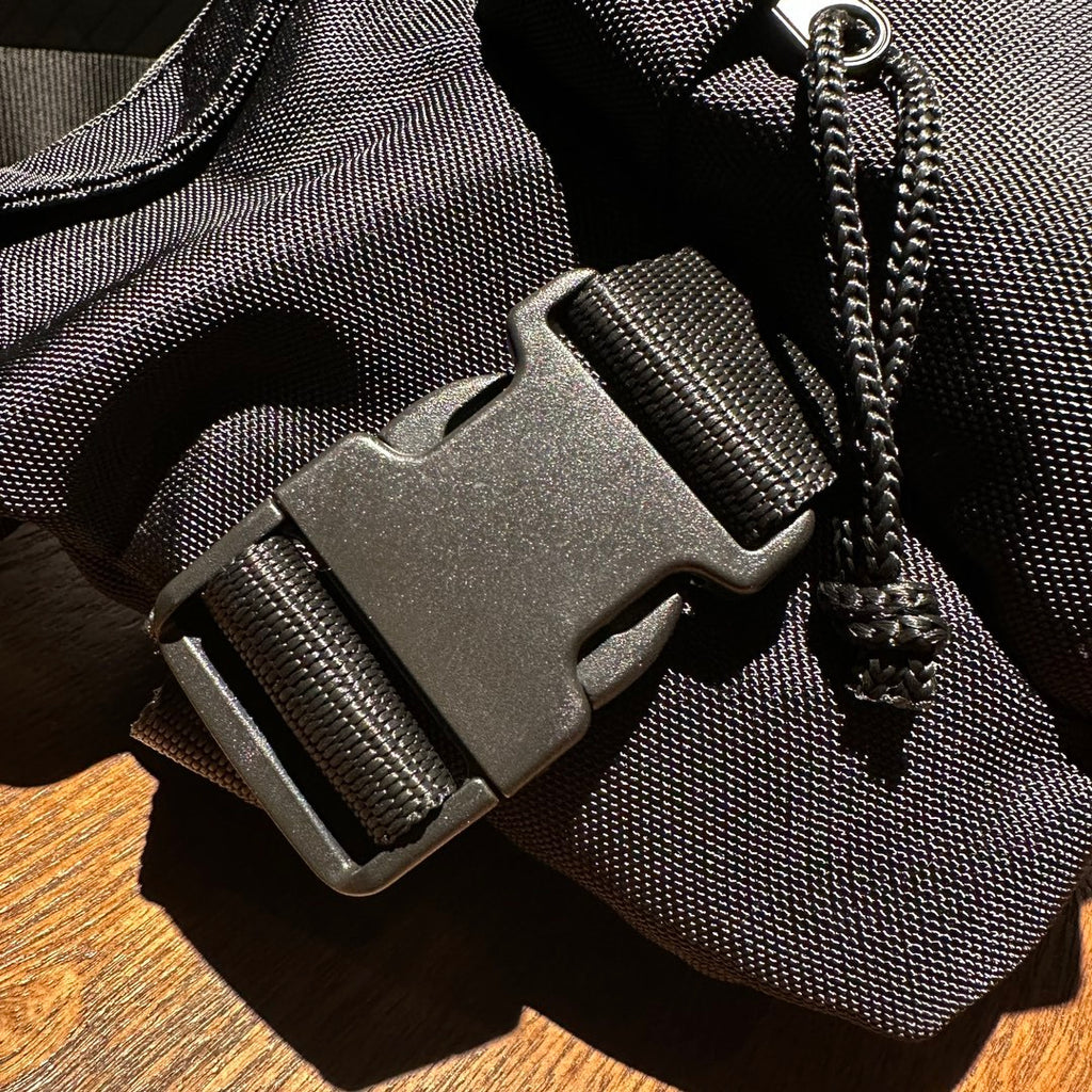 Balenciaga Men's Logo Zipper Closure Recycled Nylon Chest Bag Casual Solid Color Single-Shoulder Crossbody Waist Bag Bags 7708812AAUU1000 #81557