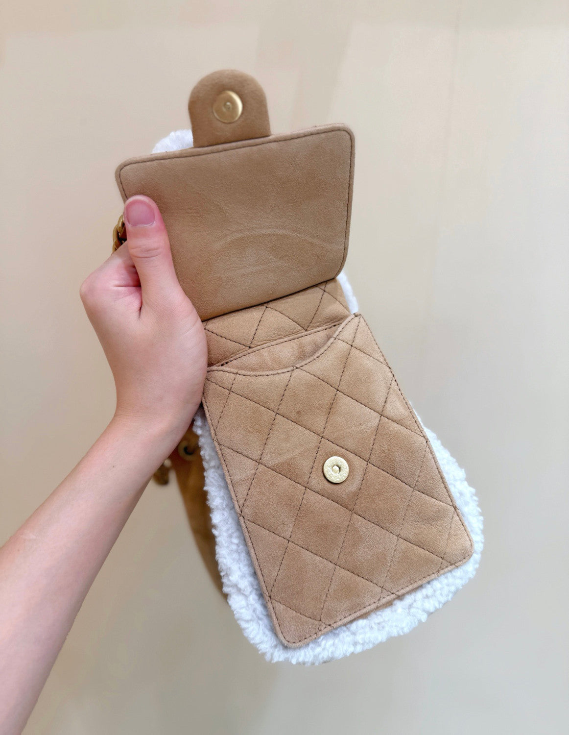 Chanel 25K Teddy Handbag #376285