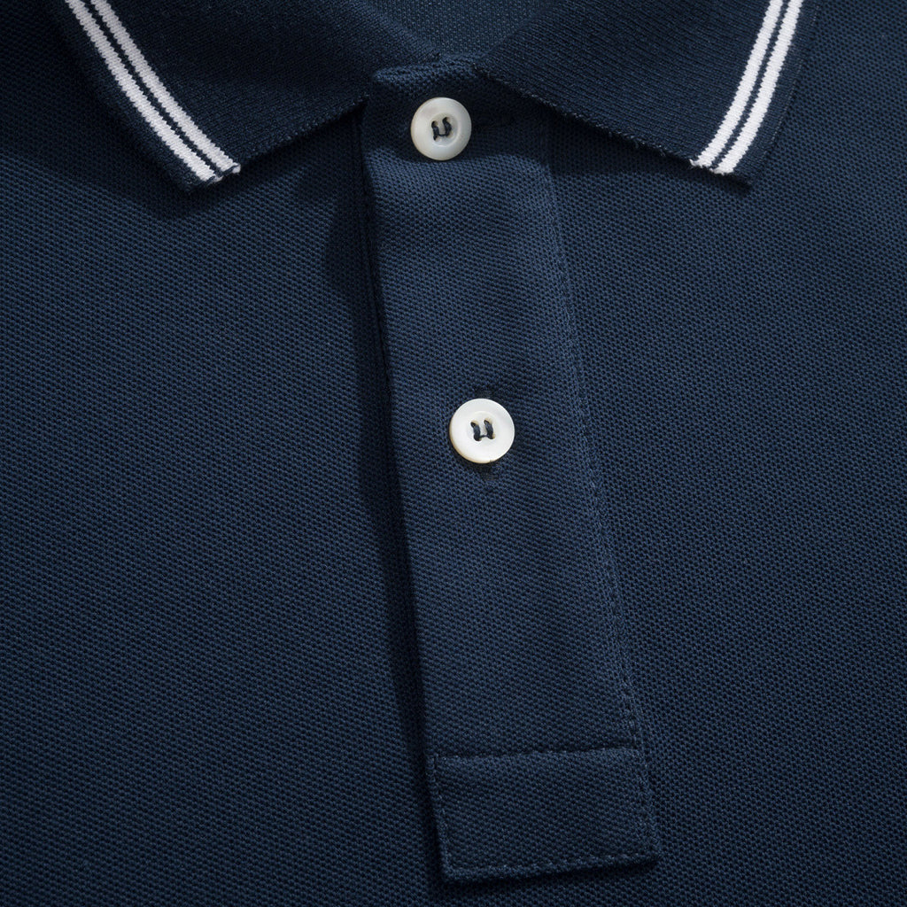 Prada Logo Embroidered Drawstring Polo #377664