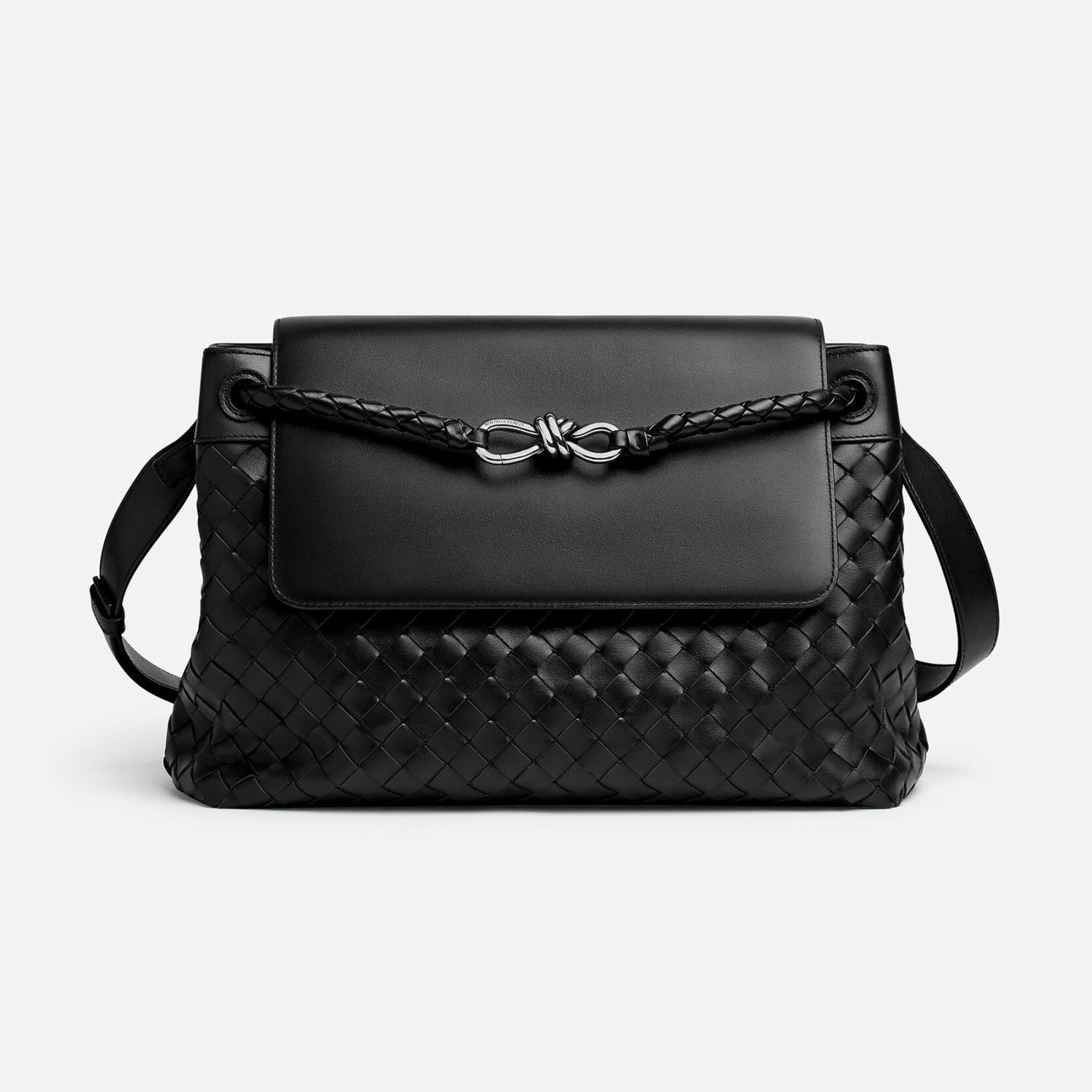 Bottega Veneta Men's Andiamo Backpack Solid Color Adjustable Removable Shoulder Strap Messenger Bag Casual Shoulder Crossbody Bag Bags #71886