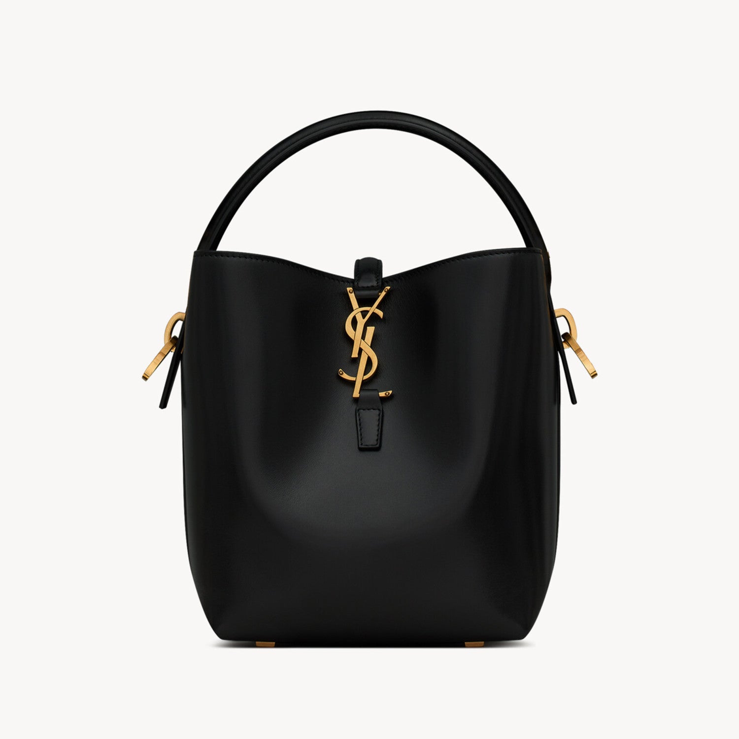Saint Laurent Women's LE 37 Logo Hook Buckle mini Small Glossy Solid Color Bucket Bag Suede Leather Handbags Casual Bags 7490362R20W9207 #81334