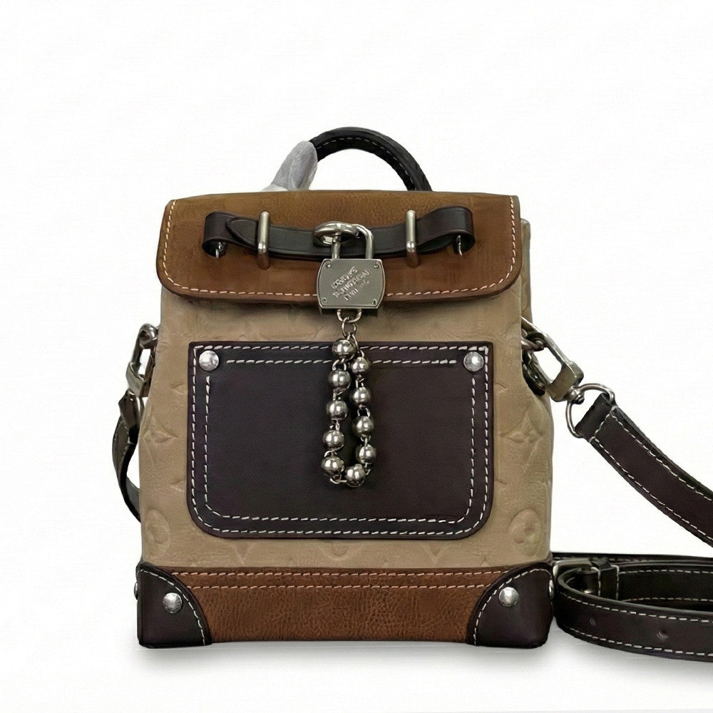 Louis Vuitton Men's Top-quality STEAMER 15 handbag shoulder bag M26128 Bags M24581 #193733