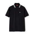 Gucci Men's Summer Striped Lapel Solid Color Straight Cotton Polo Shirt Short Sleeve T-Shirt #75296