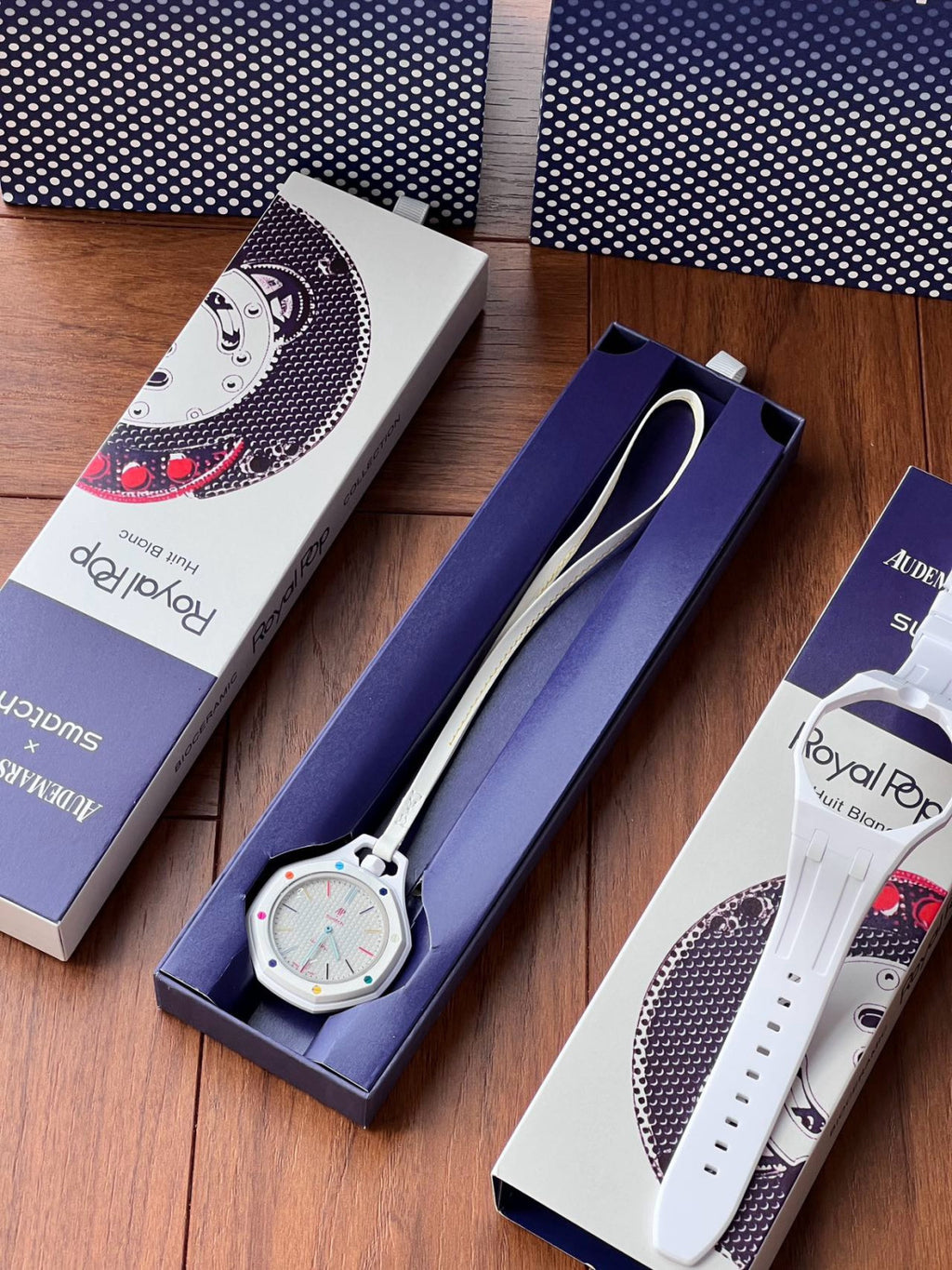 AUDEMARS PIGUET ¡Á SWATCH OTG ROZ Royal Pop Collection #385674