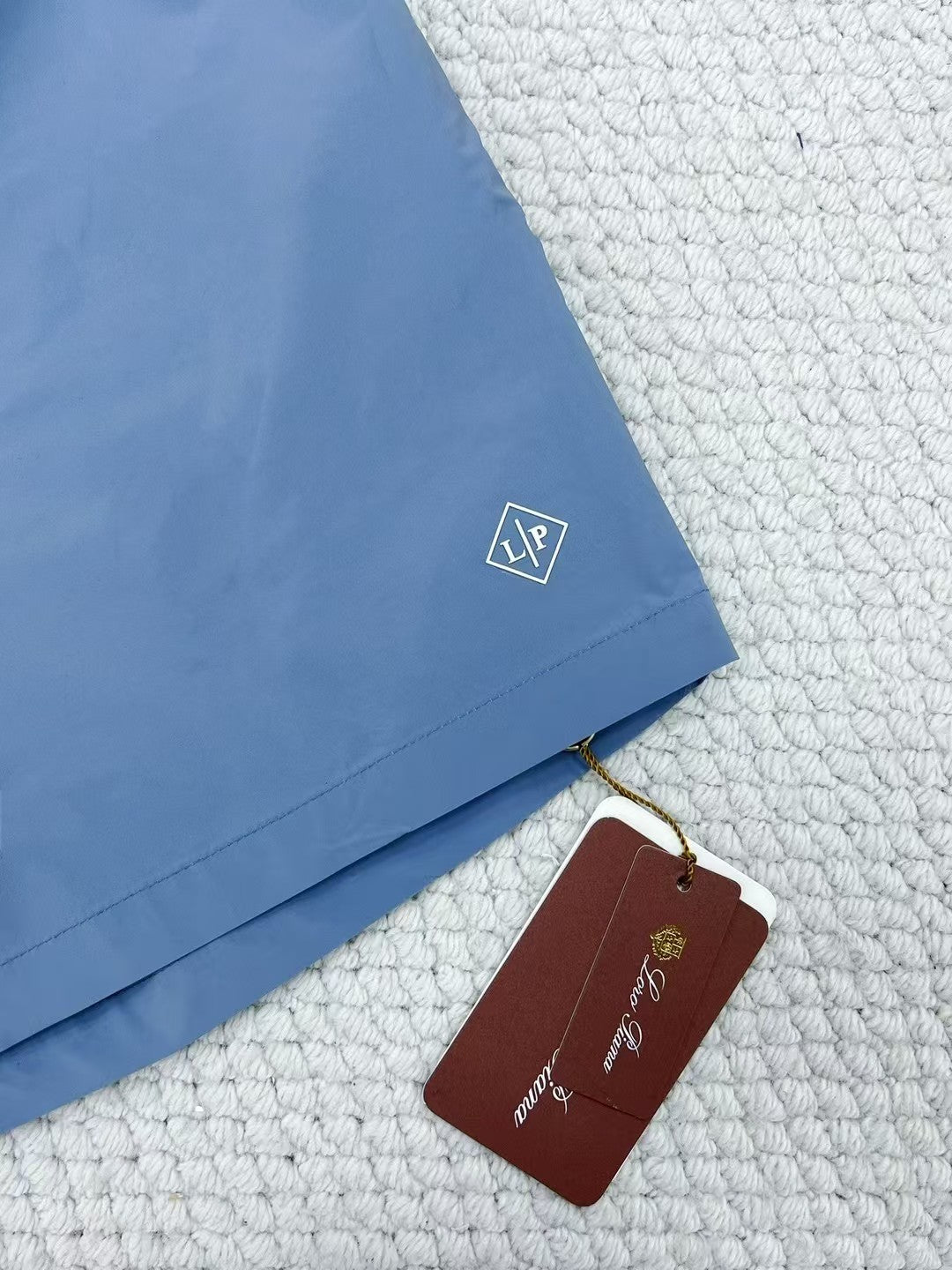 Loro Piana Men's Summer Solid Color Elastic Waist Tie Casual Comfortable Shorts #75521