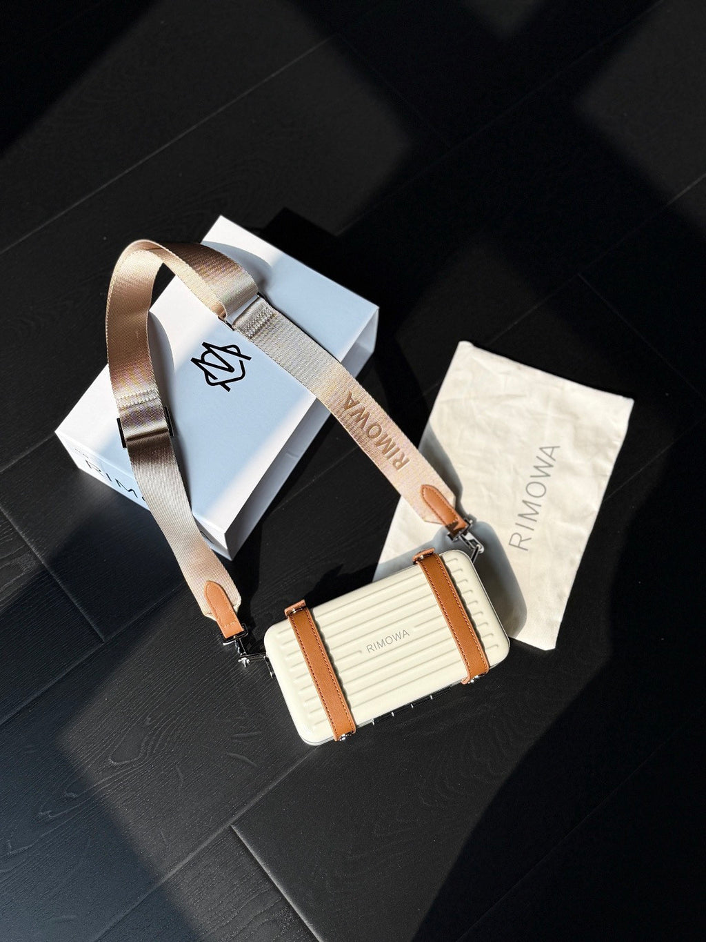 RIMOWA Personal Aluminum Cross Body Bag #337222