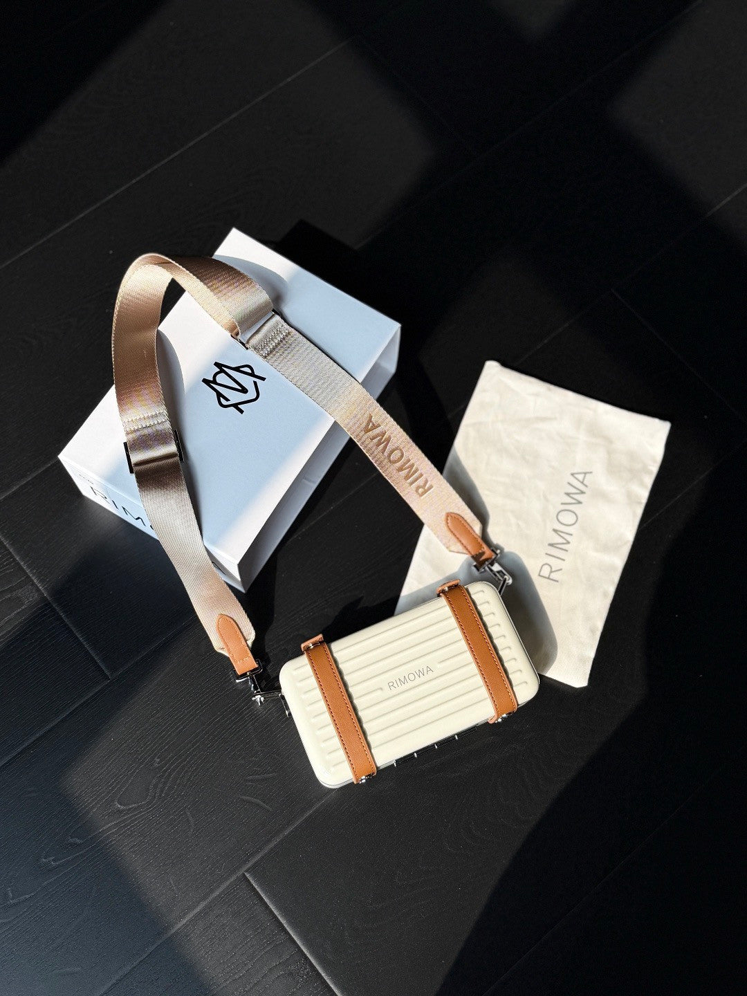 RIMOWA Personal Aluminum Cross Body Bag #337222