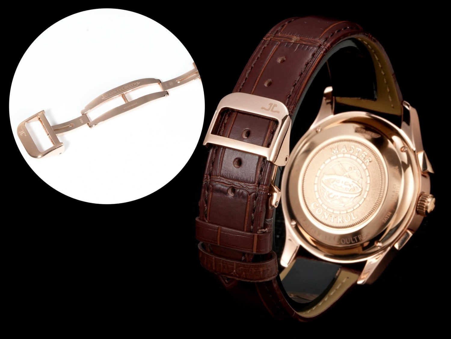 Jaeger LeCoultre Men's And Women's Classic Automatic Mechanical Movement Watches With Leather Straps  Watch Accessories #78362