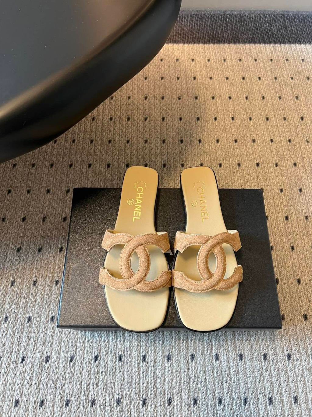Chanel CC slippers sandals #378238