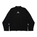 Balenciaga Men's Spring and Autumn Solid Color Logo Printed Round Neck Pullover Regular Fit Long Sleeve Sweater #74275