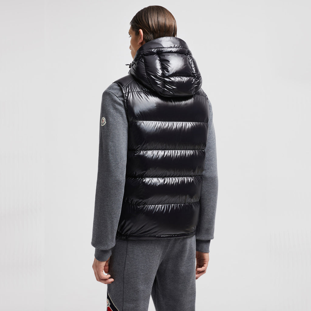 Moncler Bormes Men's Short Down Waistcoat Trend Simple Commuter Vest Jacket Fashion Zip Leisure Hooded Down Jacket Clothing  #71665