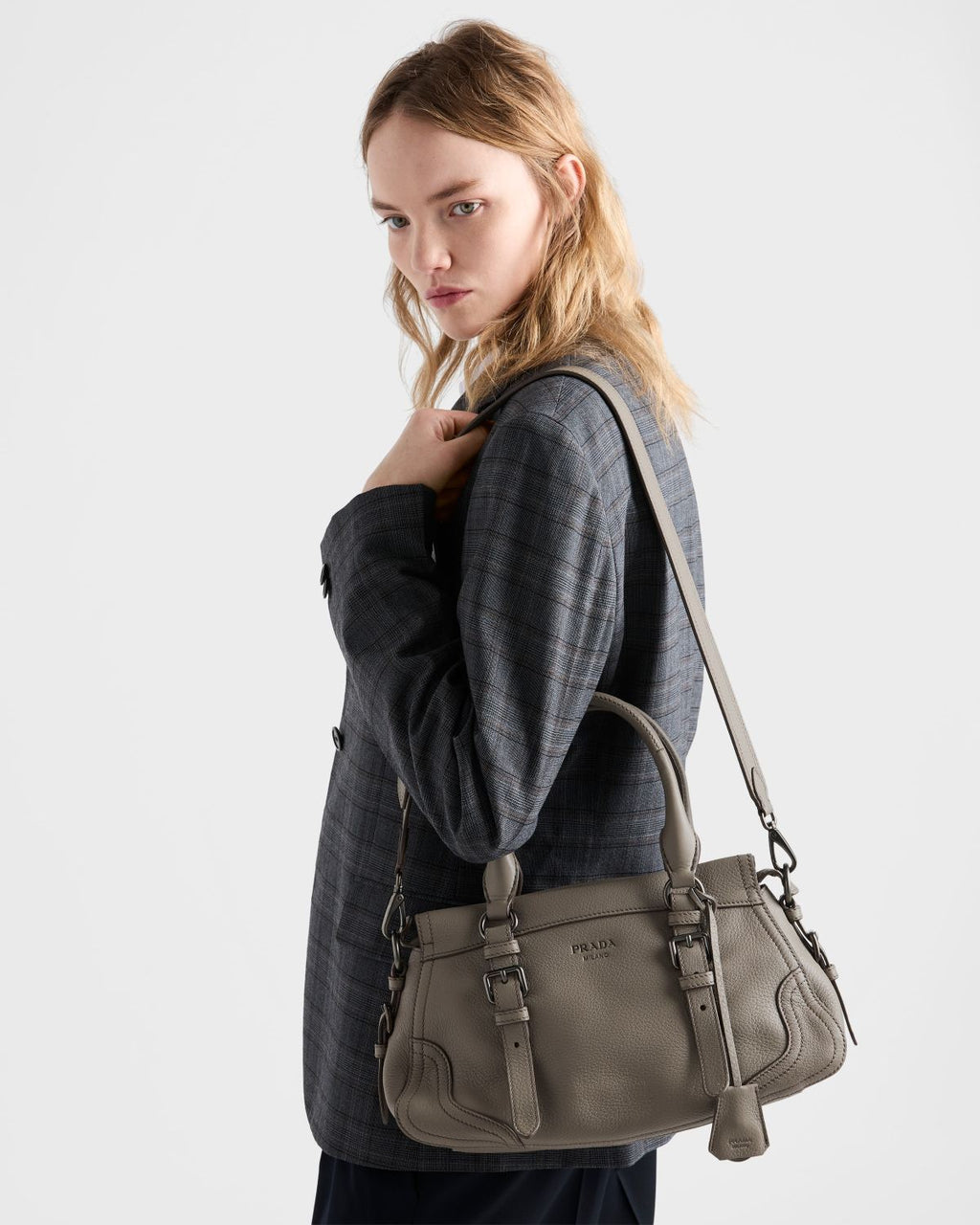 Prada Large Leather Tote Bag #336202