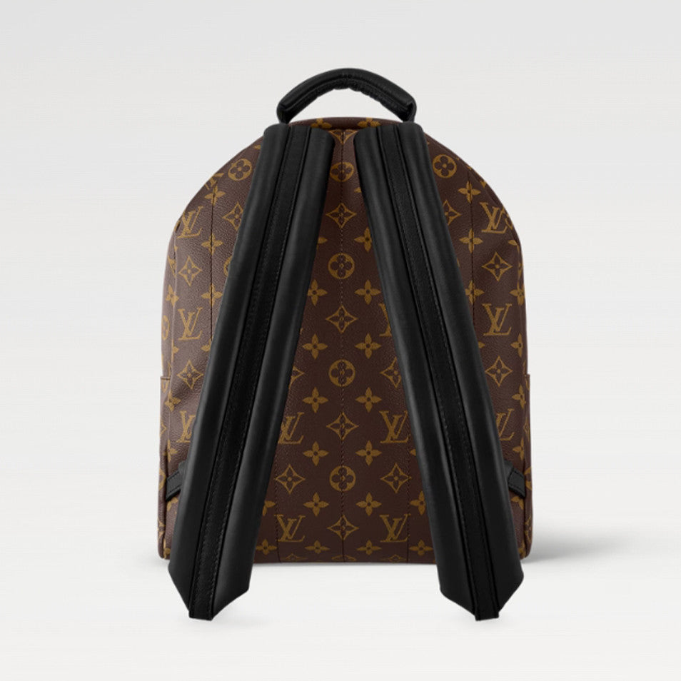 Louis Vuitton Women's Palm Springs Small Shoulder Bag Logo Printed Zipper Closure Cowhide Backpack Solid Color Casual Bags #71892