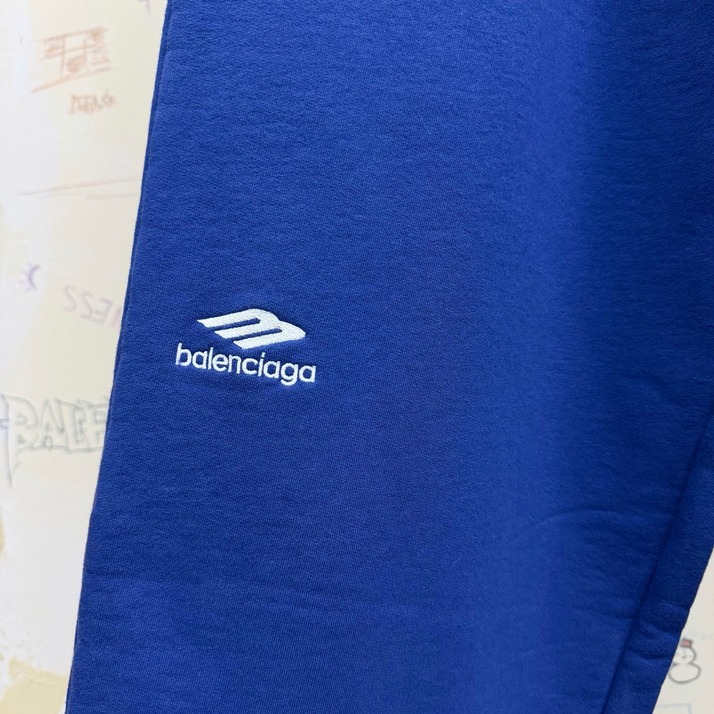 Balenciaga Top-quality Version Men's 3b Sports Icon Sweatpants in Light Marine Blue #336847