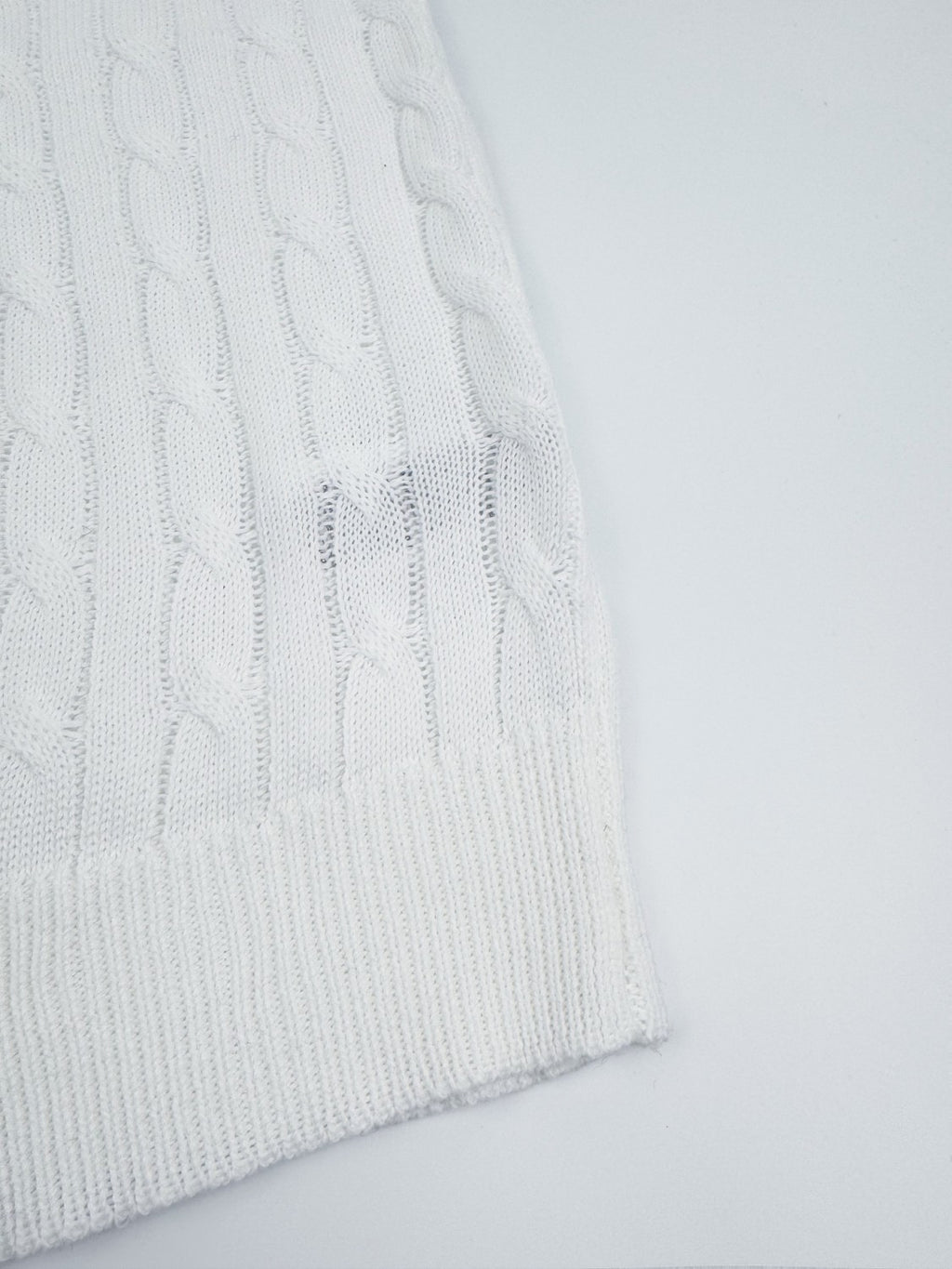 Ralph Lauren Cable Knit Cotton Sweater #376042