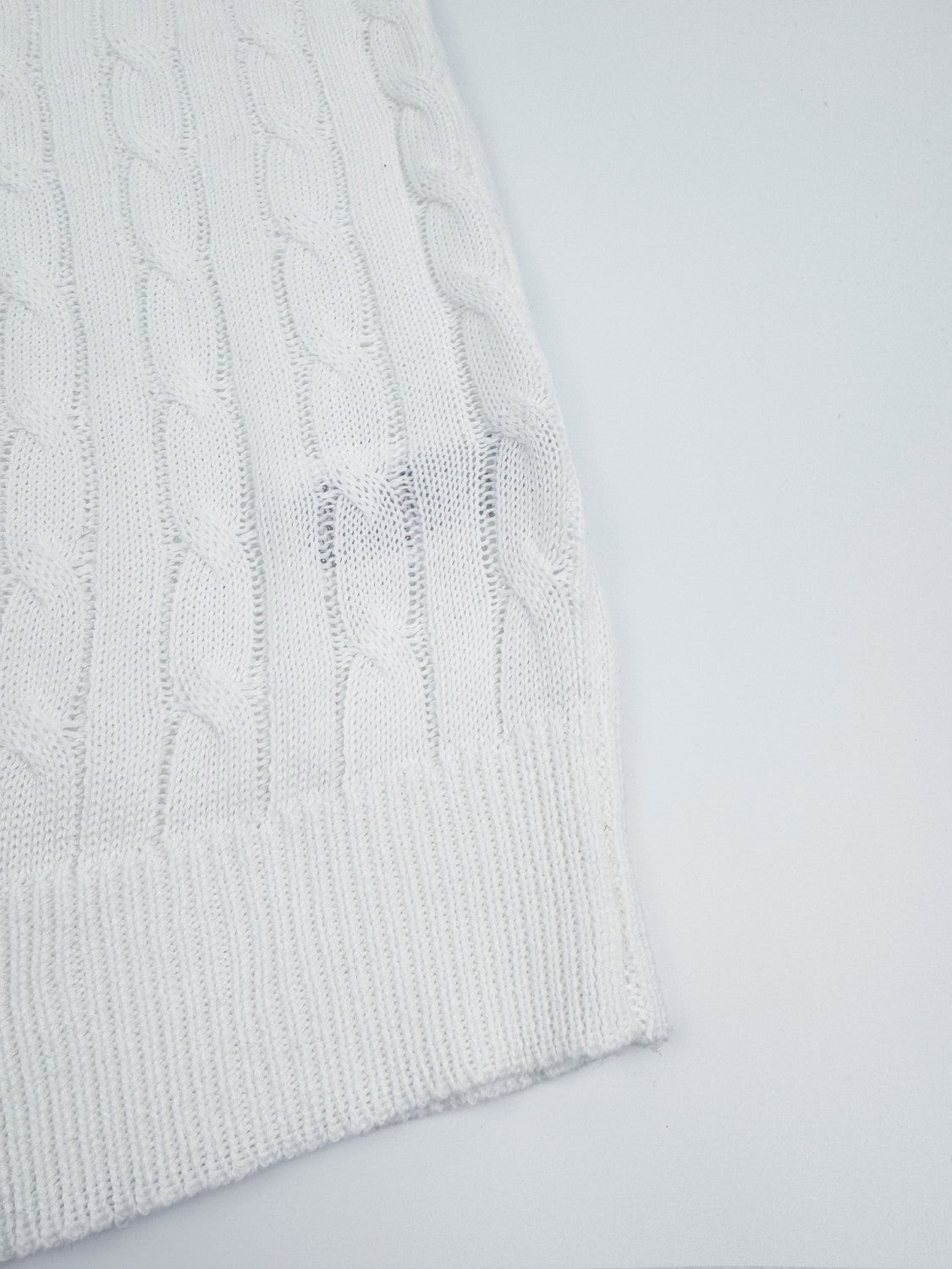Ralph Lauren Cable Knit Cotton Sweater #376042