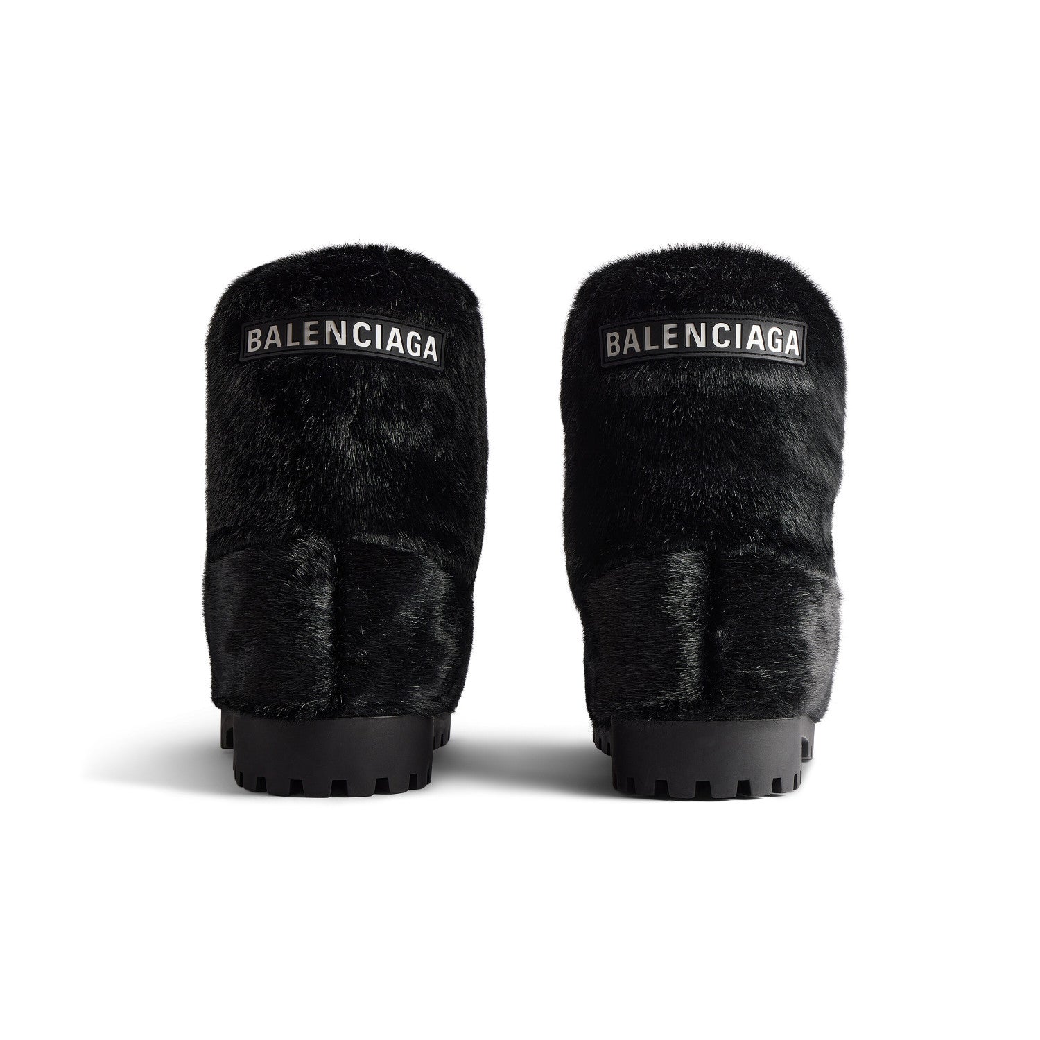 Balenciaga ALASKA Men's And Women's Fall/winter Fashion Casual Round Toe Slip On Short Snow Boots Shoes #79283