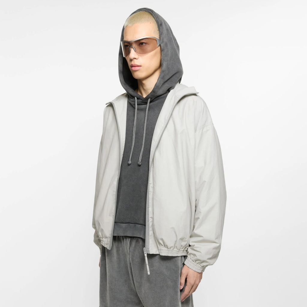 Acne Studios Men's Spring and Autumn Embroidered Letter Printed Solid Color Zipper Long Sleeve Jacket #75728