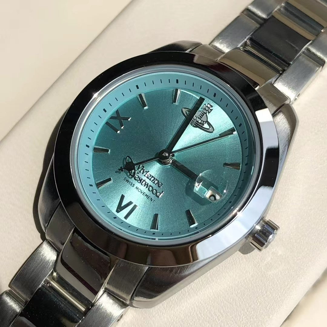 Vivienne Westwood Women's 30m Waterproof Solid Color Dial Quartz Movement Watch #72245