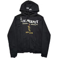 Vetements Men's Autumn And Winter Letter Misplaced Embroidery Deconstructed Sweatshirt Red Black And White Zipper Hooded Long Sleeve Loose Sweatshirt Ngvp #2456