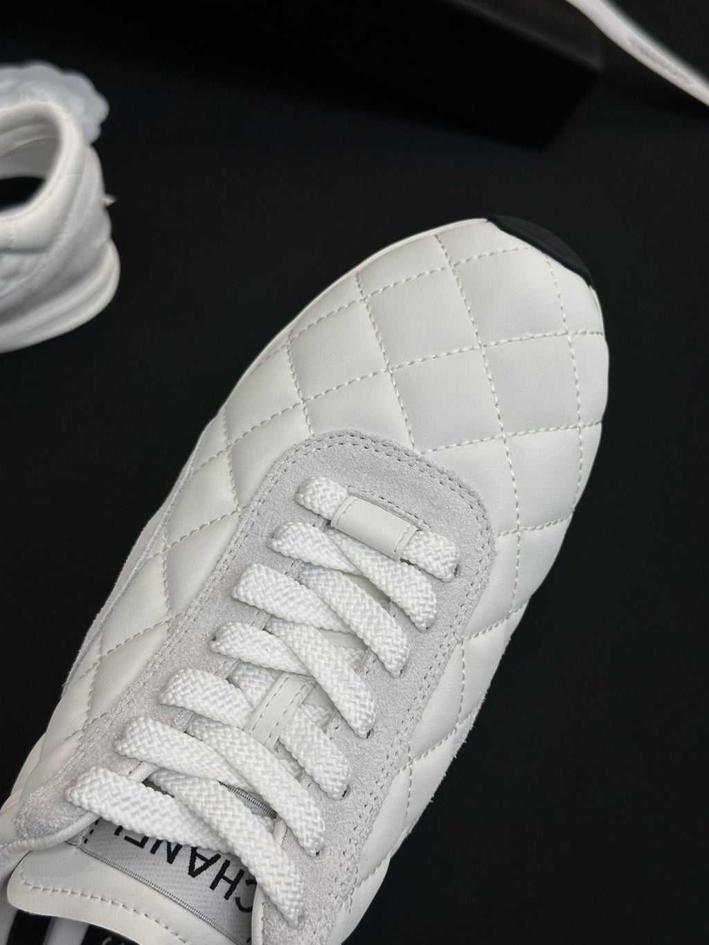Chanel Trainers Calfskin Suede Calfskin #333965