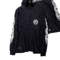 Chrome Hearts Men's Summer Black Logo Print Round Neck Straight Long Sleeve T-Shirt #99845