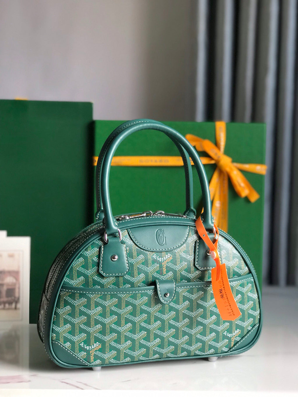 Goyard Bowling-style Mini Bag Classic High-end Shoulder Crossbody Elegant Clutch Fashionable Luxurious And Exquisite Bag Bags #196817