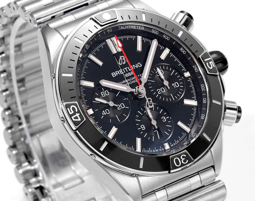Breitling Mechanical Watches With Steel Bracelet Watch #96674