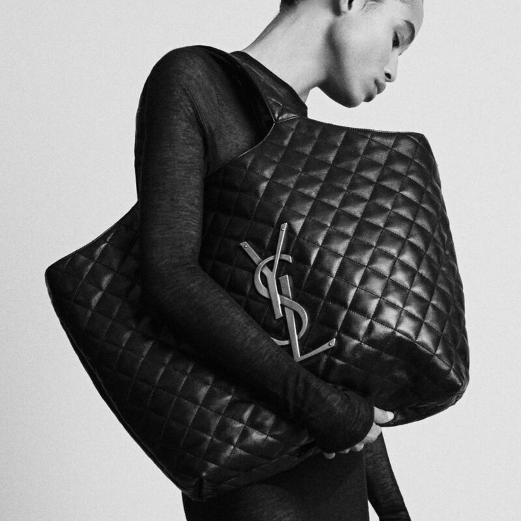 Saint Laurent ICARE quilted lambskin in Black #336145
