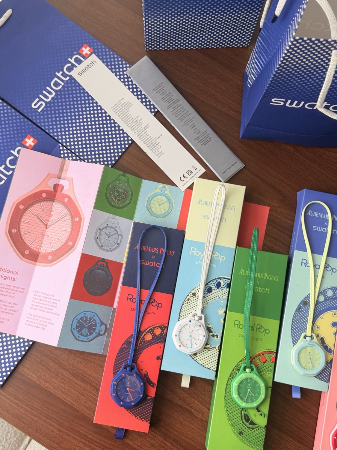 AUDEMARS PIGUET ¡Á SWATCH OTG ROZ Royal Pop Collection #385674