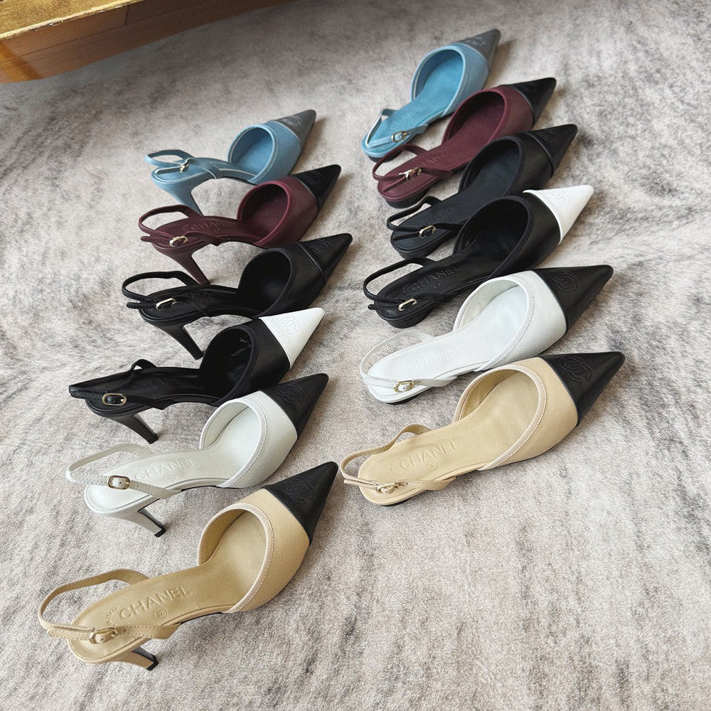 Chanel Spring and Summer High Heels Flat Shoes #378093