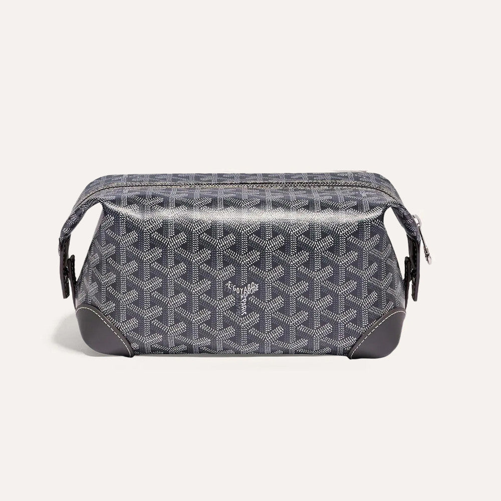Goyard  Presbyopia Print Zipper Travel Bag Goya Toiletry Bag New All-over Logo Print Available Multiple Colors Toiletry Bag  Lunch Bags #84171A