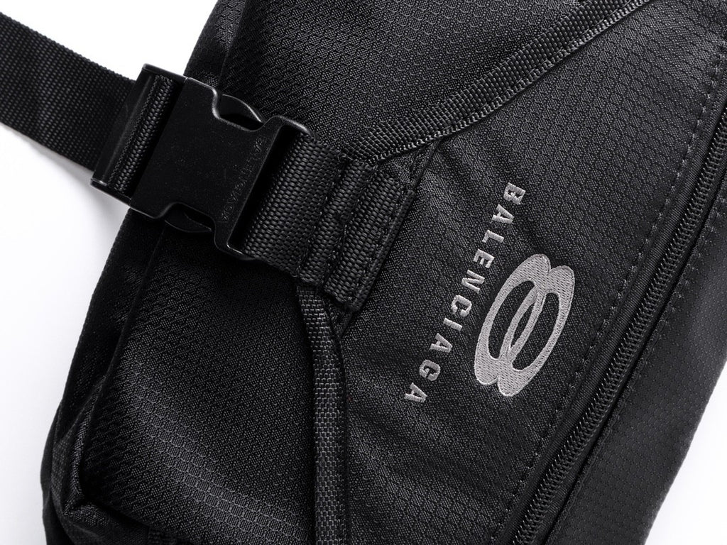 Balenciaga UNITY Men's and Women's Fashion Casual Solid Color Zipper Nylon Waist Bag Crossbody Bag Shoulder Bag Bags #78691
