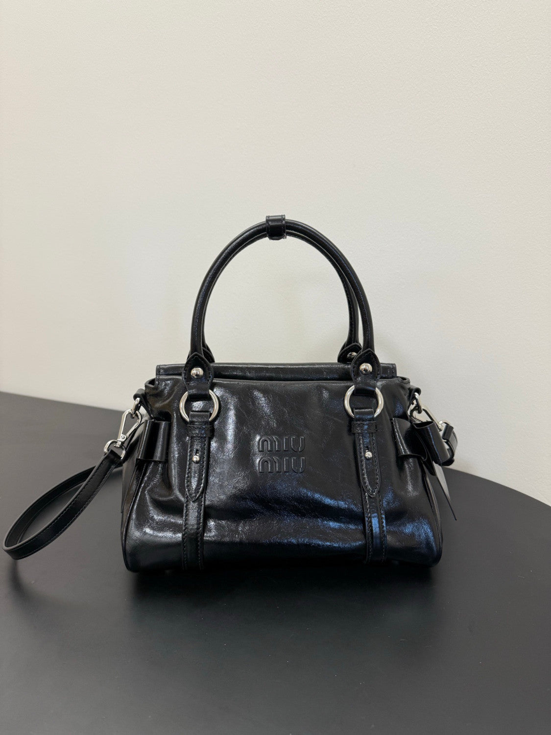 Miumiu Bow Motorcycle Bag #337185