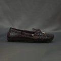 Louis Vuitton Women's Spring/Autumn Fashion Classic Round Toe Slip-On Leather Flat Low Top Loafers Shoes #78437