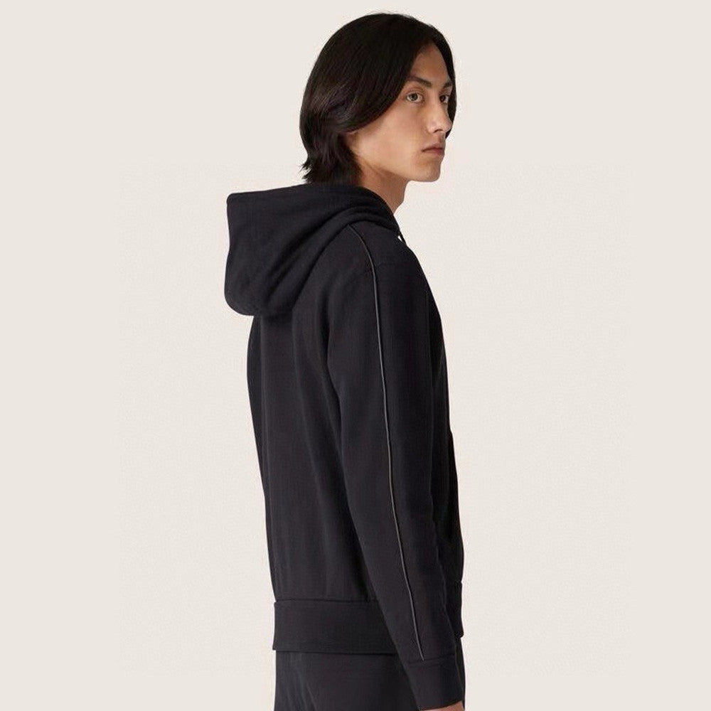 Loro Piana Men's Autumn And Winter Solid Color Loose Casual Hooded Long Sleeve Pias Sweatshirt Warm Pants Ngvp #7565