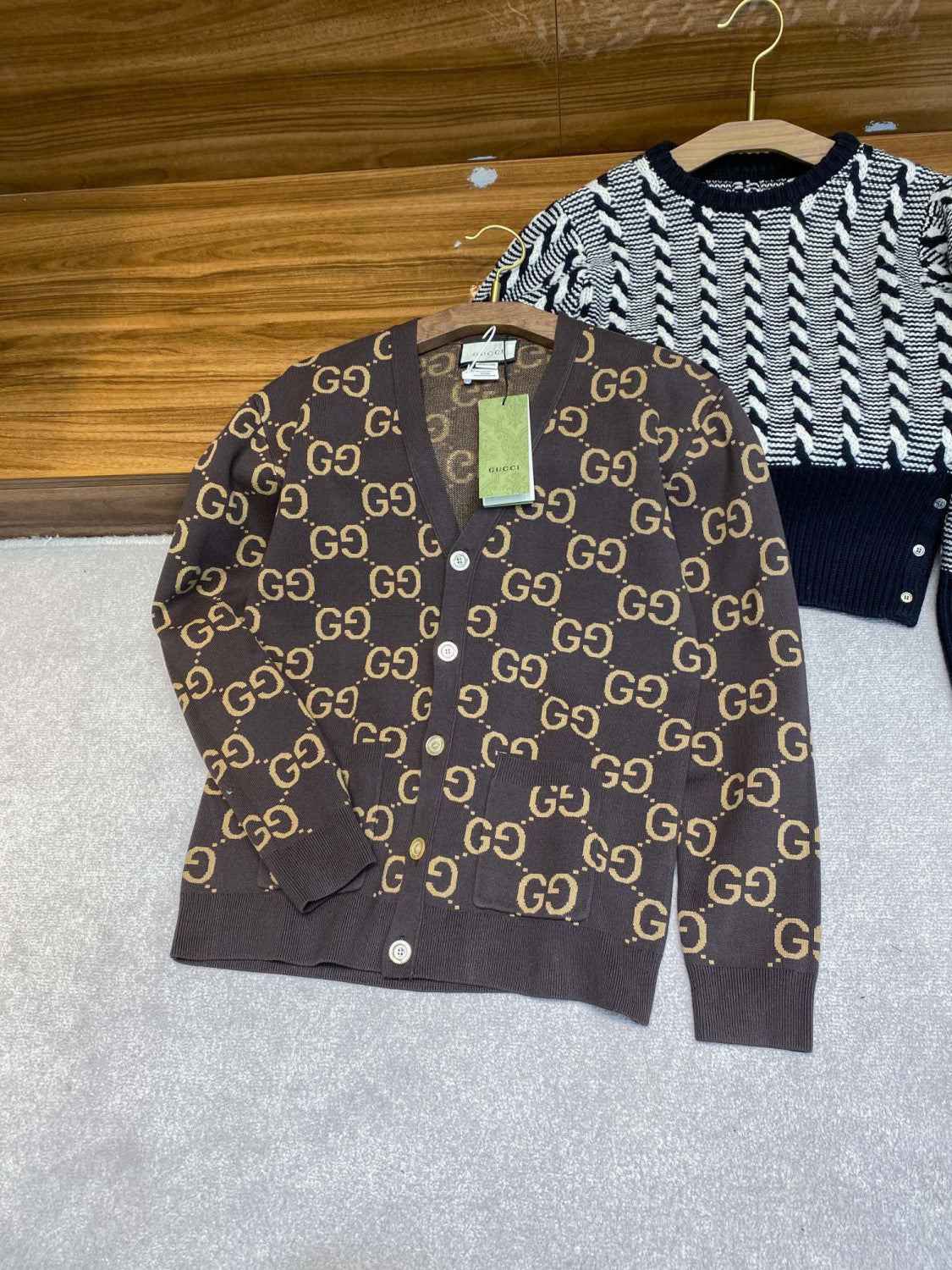 Gucci Knitted Button Printed Cardigan #21956