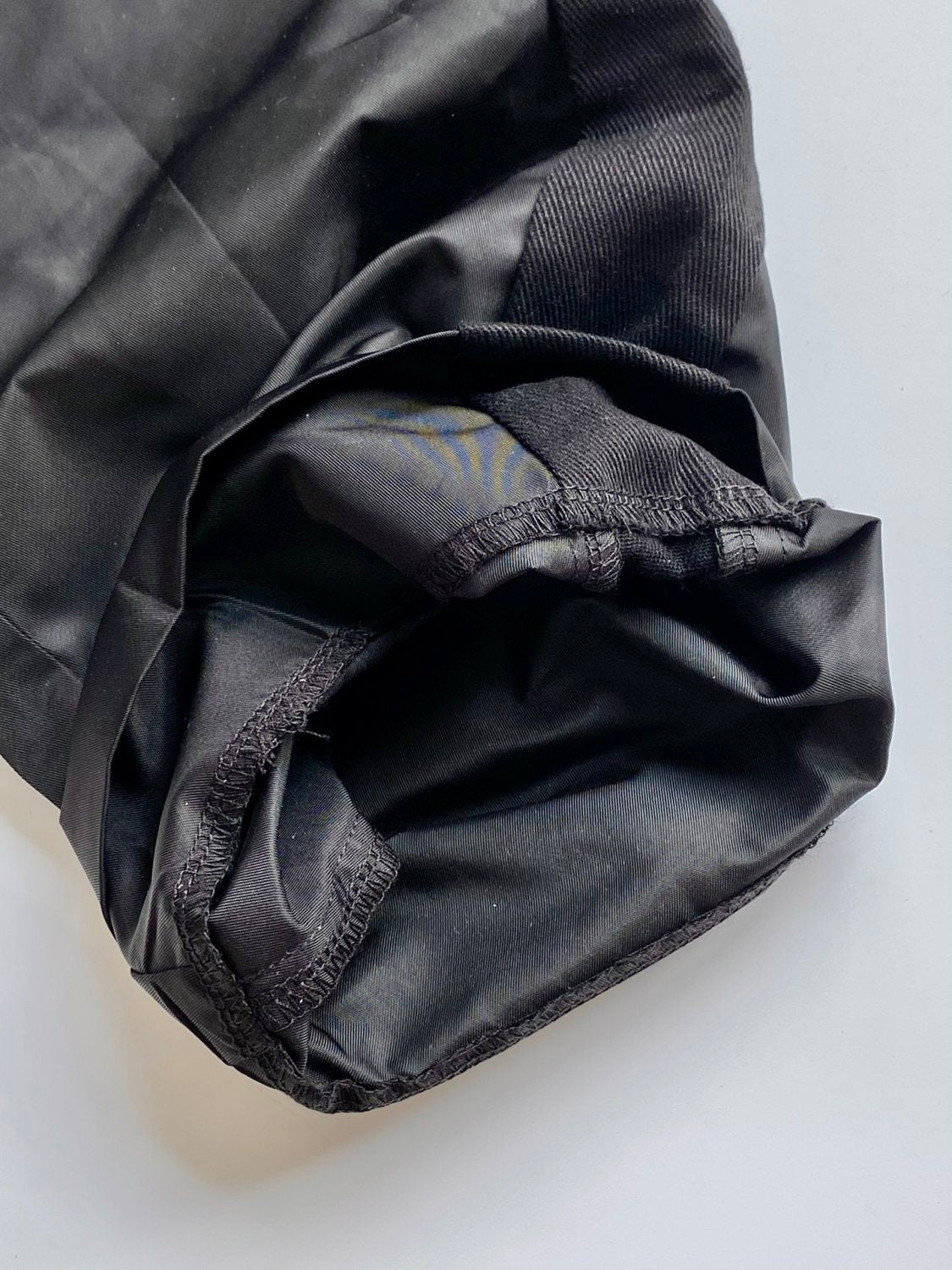 Prada Men's Spring and Autumn Black Triangle Label Multi-Pocket Zipper Nylon Workwear Long Pants #72861