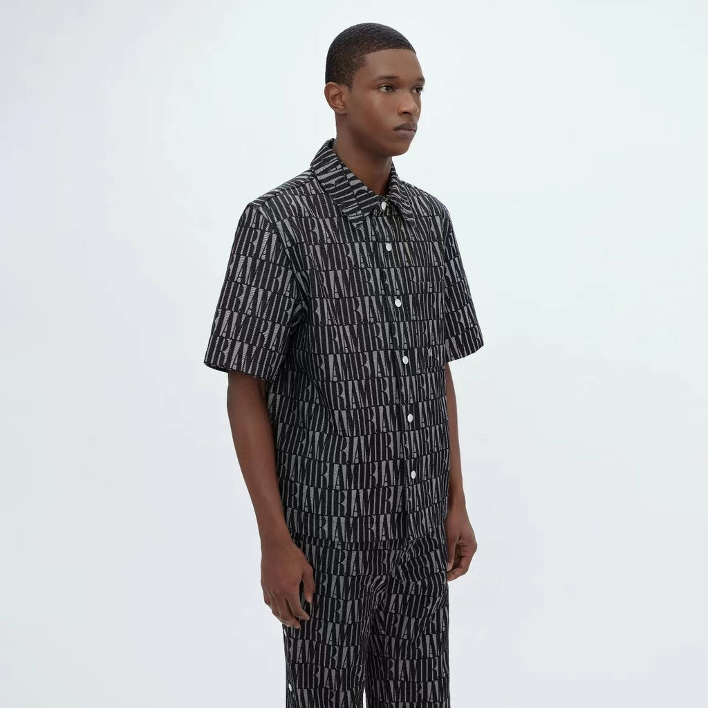 Amiri Short sleeved buttoned shirt T-shirt #94741